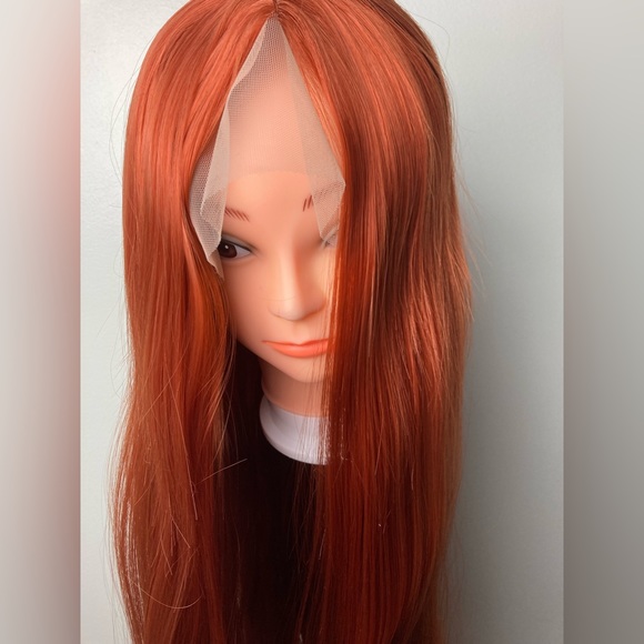 Ginger Copper Red Lace Front Wig - Picture 10 of 11